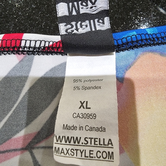 Abstract Floral Pattern Dress - Picture 6 of 6